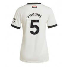 Manchester United Harry Maguire #5 Tredje Tröja Dam 2024-25 Korta ärmar